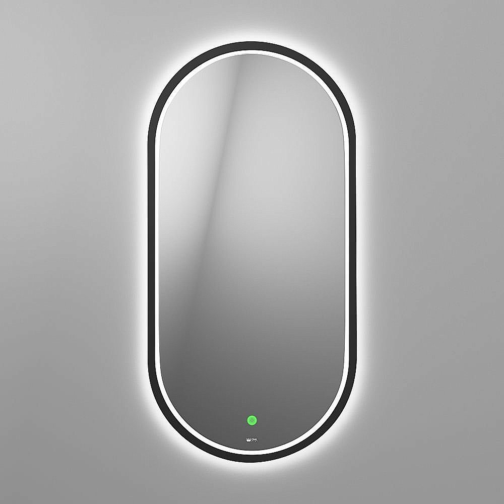 Зеркало LED OWL 1975 LANGAS BLACK OWLM200302 40 в ванную от интернет-магазине сантехники Sanbest
