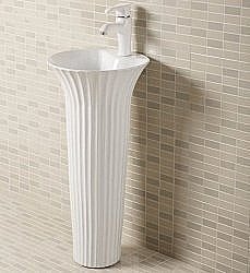 Раковина напольная Gid Autonomo 41 Nb132 81113 белая купить в интернет-магазине Sanbest