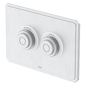 Кнопка для инсталляции Savoy SV152 BNKL никель брашированный купить в интернет-магазине сантехники Sanbest