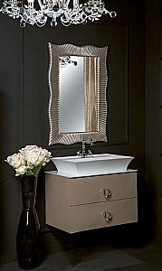 Тумба с раковиной Armadi Art Neoart 110 со столешницей капучино для ванной в интернет-магазине Sanbest