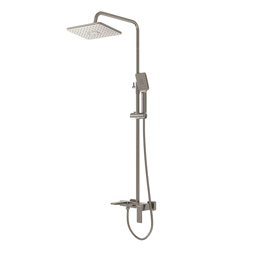 Душевая система Grossman Style 500.K35.05.120 никель брашированный купить в интернет-магазине сантехники Sanbest