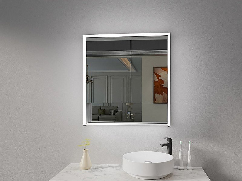 Зеркальный шкаф Esbano ESMT3828D 80х85 купить в интернет-магазине сантехники Sanbest