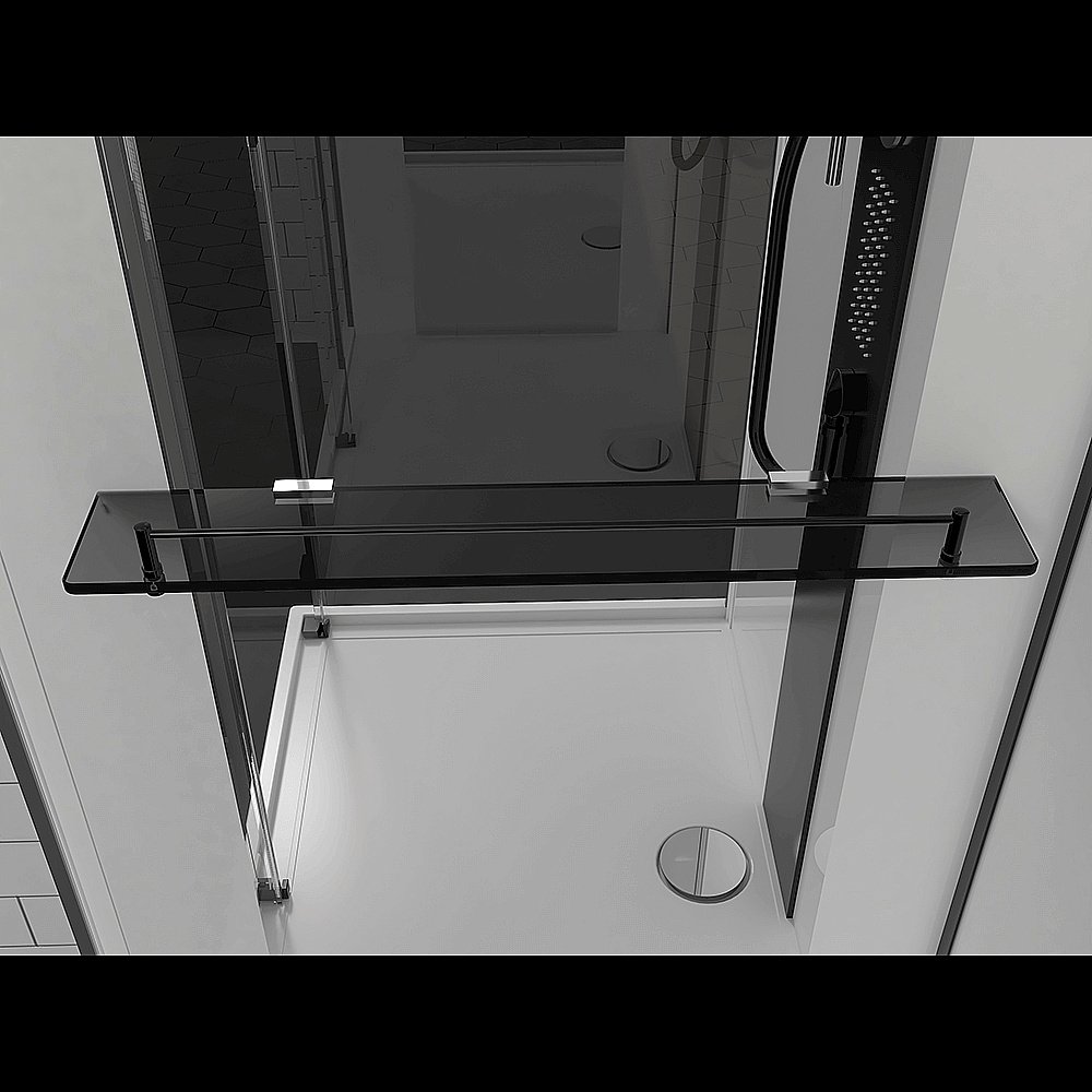 Душевая кабина Black&White Galaxy G8708 110x80 купить в интернет-магазине Sanbest