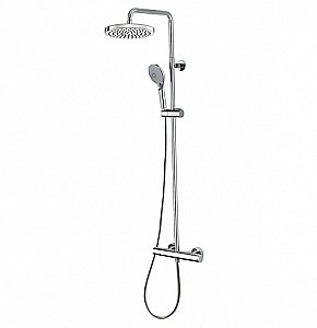 Душевая система Bossini Elios хром с термостатом купить в интернет-магазине сантехники Sanbest