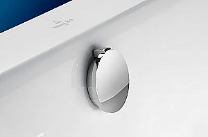 Слив-перелив для ванны Villeroy&Boch U90960461 хром купить в интернет-магазине сантехники Sanbest