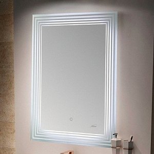 Зеркало LED Melana MLN-LED051 60x80 в ванную от интернет-магазине сантехники Sanbest