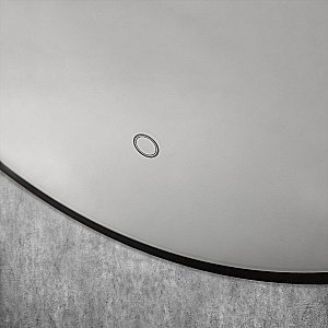 Зеркало Art&Max TORINO AM-Tor-600-1000-DS-Nero в ванную от интернет-магазине сантехники Sanbest