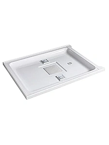 Душевая кабина WeltWasser WW500 LAINE XL 804 с гидромассажем, профиль матовый хром/стекло прозрачное купить в интернет-магазине Sanbest