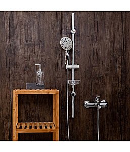 Душевой гарнитур Agger Breeze A011 хром купить в интернет-магазине сантехники Sanbest