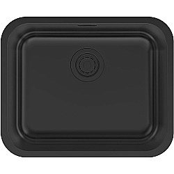Кухонная мойка Paulmark Vello 53 VE53-MBN черная матовая купить в интернет-магазине сантехники Sanbest