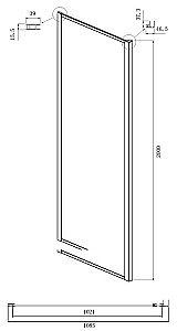Душевой уголок Ambassador Forsa AX 17021107AX-110AX 120х110 стекло прозрачное/профиль хром купить в интернет-магазине Sanbest