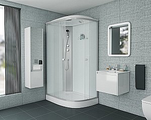 Душевая кабина Niagara Eco E120/80/13R-L/MT 120х80 купить в интернет-магазине Sanbest