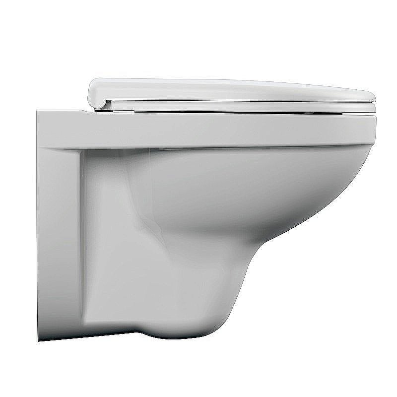 Унитаз Cersanit DELFI TPL с крышкой микролифт купить в интернет-магазине Sanbest