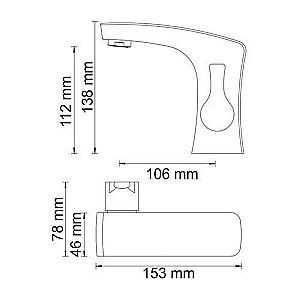 Смеситель для раковины WasserKRAFT Berkel 4803 купить в интернет-магазине сантехники Sanbest
