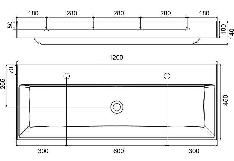 Раковина Ravak NATURAL XJO01212000 купить в интернет-магазине Sanbest
