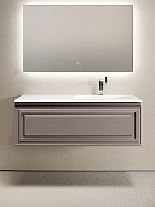 Тумба с раковиной Sancos Very VR120SM 120 Doha Soft для ванной в интернет-магазине Sanbest