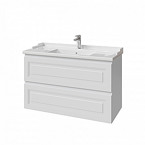 Тумба с раковиной Caprigo Wales 100 цвет на выбор/эмаль для ванной в интернет-магазине Sanbest