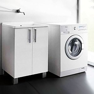 Раковина Kerasan Aquadom 60 029201*0 белая купить в интернет-магазине Sanbest