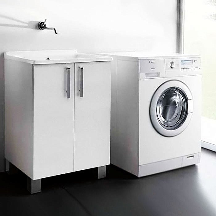 Раковина Kerasan Aquadom 60 029201*0 белая купить в интернет-магазине Sanbest