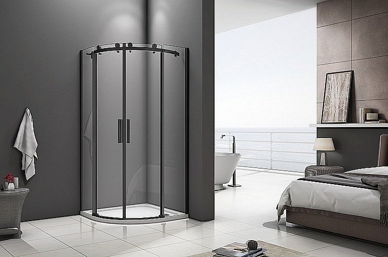 Душевой уголок Good Door GALAXY R-TD-100-C-B 100x100 купить в интернет-магазине Sanbest