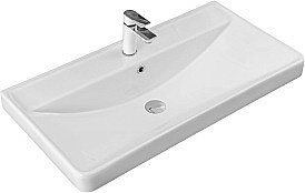 Раковина Aquanet Ирис 90 323883 купить в интернет-магазине сантехники Sanbest