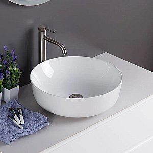 Раковина накладная Belbagno 41 BB1315 белая купить в интернет-магазине Sanbest