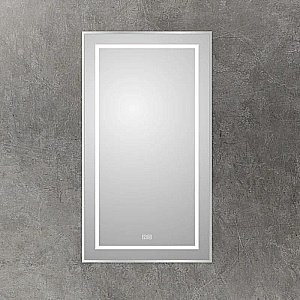 Зеркало BelBagno Kraft SPC-KRAFT-500-900-LED-TCH-WARM сатин в ванную от интернет-магазине сантехники Sanbest