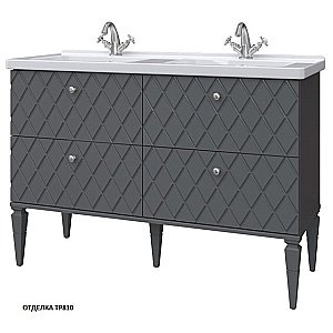 Тумба с раковиной Caprigo Roma 125 реестр отделок CONCEPT для ванной в интернет-магазине Sanbest