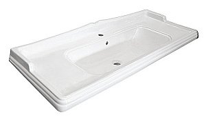 Раковина CeramaLux N 120,5 3312 белая купить в интернет-магазине Sanbest