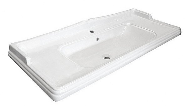 Раковина CeramaLux N 120,5 3312 белая купить в интернет-магазине Sanbest