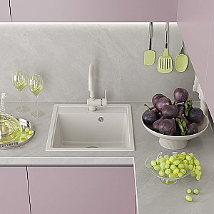 Кухонная мойка Misty Imperial 46 IMP-46х51-03 жасмин купить в интернет-магазине сантехники Sanbest