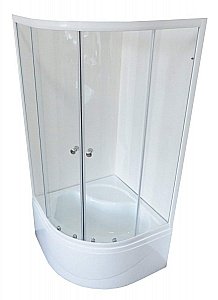 Душевой уголок Royal Bath RB90BK-T 90х90 прозрачный купить в интернет-магазине Sanbest