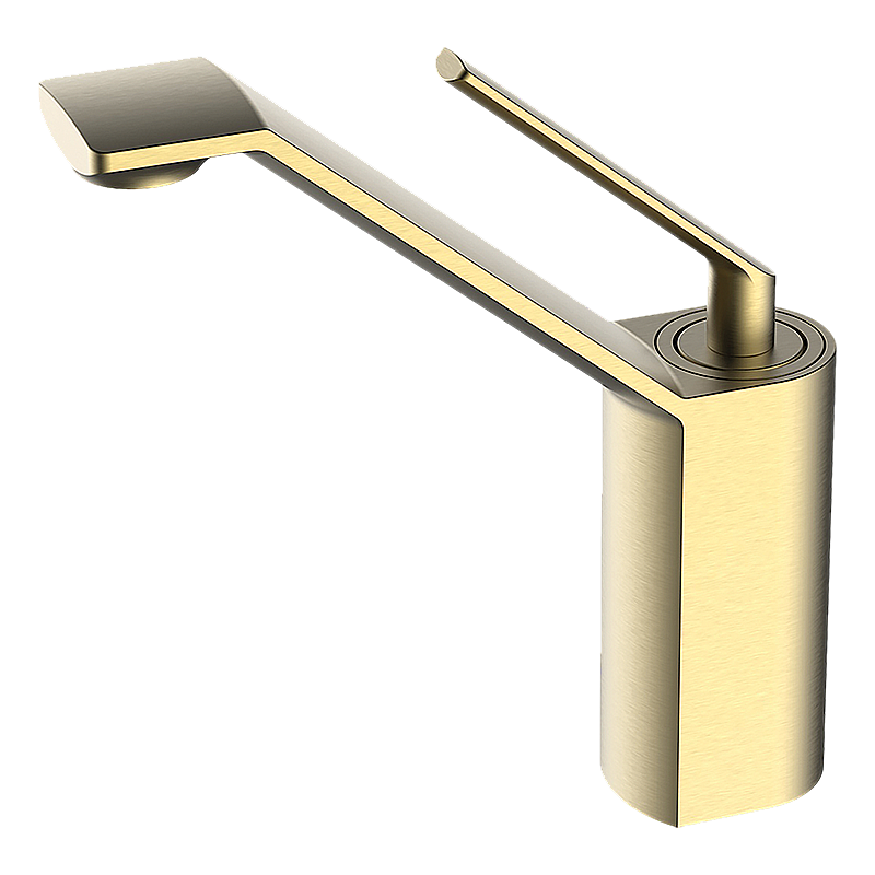 Смеситель для раковины Elghansa URBAN XQ 16H3301-MattGold матовое золото купить в интернет-магазине сантехники Sanbest