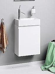 Тумба под раковину AQWELLA Леон-МР 40 белая купить в интернет-магазине сантехники Sanbest
