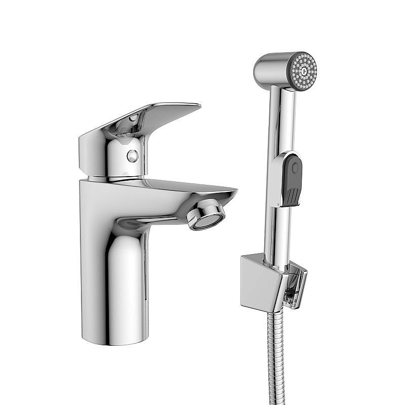 Смеситель для раковины BelBagno DUE-LVM/HGN-CRM-W0 хром купить в интернет-магазине сантехники Sanbest