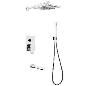 Душевая система ABBER Weiss Insel AF8017 купить в интернет-магазине сантехники Sanbest