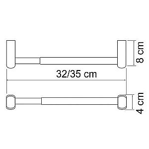 Держатель бумажных полотенец WasserKRAFT Berkel 6891 купить в интернет-магазине сантехники Sanbest