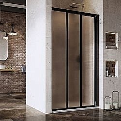 Душевая дверь Ravak SUPERNOVA ASDP3 00VJ03R2ZG 130x198 черный/Grape купить в интернет-магазине Sanbest