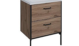 Тумба для раковины Grossman Неро 70 107004 альпийсий дуб купить в интернет-магазине сантехники Sanbest