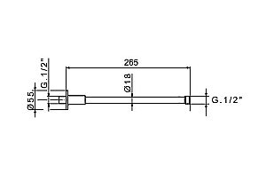 Держатель верхнего душа Migliore Ricambi ML.RIC-36.120.DO золото купить в интернет-магазине сантехники Sanbest