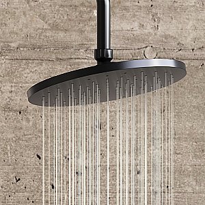 Душевая система Damixa Jupiter 977730300 черная матовая купить в интернет-магазине сантехники Sanbest