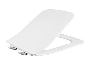 Унитаз напольный CeramaLux TR2170-1 белый, с бачком, с крышкой микролифт, слив торнадо купить в интернет-магазине Sanbest