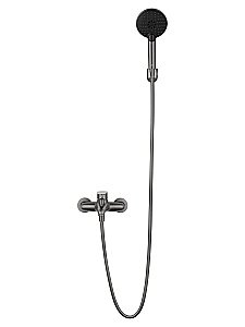 Смеситель для ванны с душем WONZON & WOGHAND ALFA WW-AE3204-BGG темный графит купить в интернет-магазине сантехники Sanbest