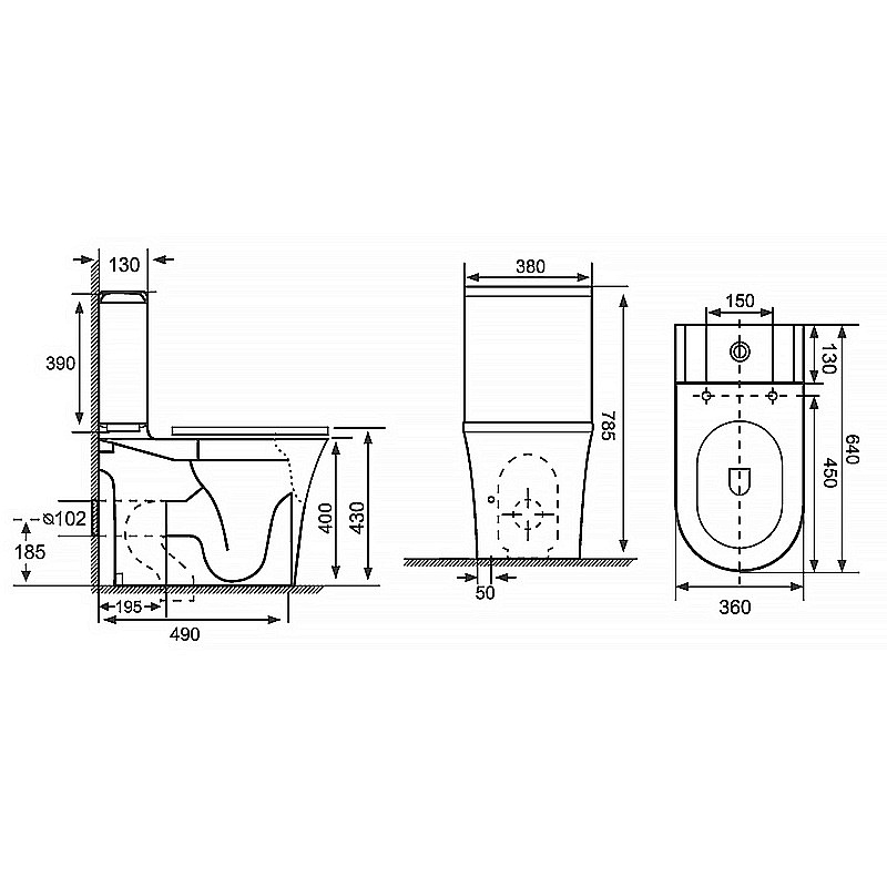 Инсталляция для унитаза Azario AZ-8010-1000 купить в интернет-магазине сантехники Sanbest