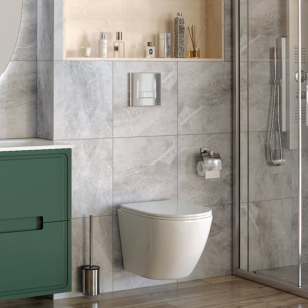 Кнопка для инсталляции Taliente Smarty 31191410 хром купить в интернет-магазине сантехники Sanbest