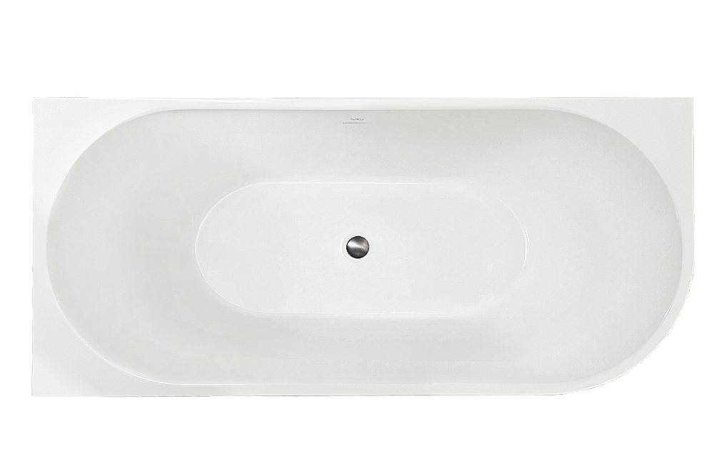 Акриловая ванна Royal Bath RIVA RB610310-GR 150х75 белый купить в интернет-магазине Sanbest