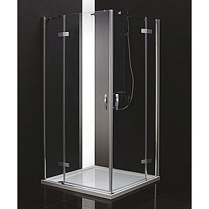 Душевой уголок Cezares Bergamo 90х90 BERGAMO-A-2-90-C-Cr стекло прозрачное/профиль хром купить в интернет-магазине Sanbest