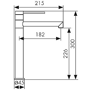 Смеситель для раковины Kaiser Vita 43111-15 купить в интернет-магазине сантехники Sanbest