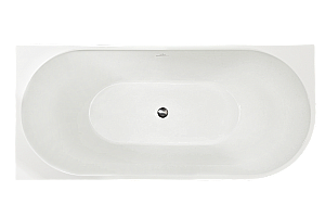 Акриловая ванна Royal Bath RIVA RB610310-GR 150х75 белый купить в интернет-магазине Sanbest