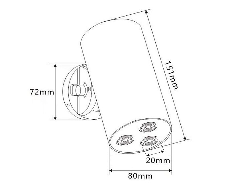 Верхний душ Bronze de Luxe Liberty 501B черный матовый купить в интернет-магазине сантехники Sanbest